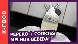 MILKSHAKE DE COOKIES COM PEPERO PRA FAZER EM CASA