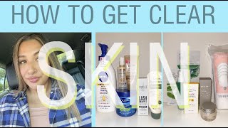 HOW TO GET CLEAR SKIN * my skin journey * | ANNA GOMEZ