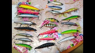 Рабочие китайцы!Zipbaits Rigge 90SP Vision Oneten 110 NORIES LAYDOWN MINNOW  Megabass Elbo DUO REALI