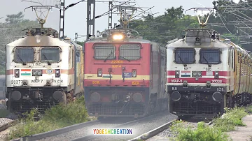 Crazy Train Honkers part 3 Electric trains indian railways