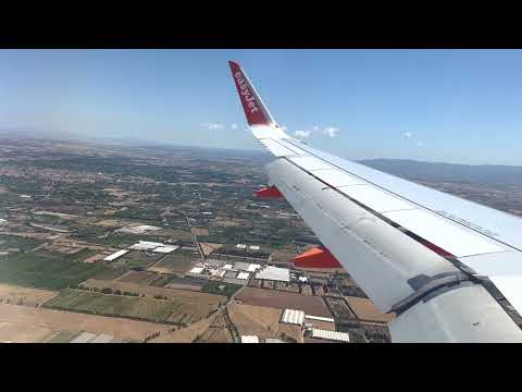 Landing at Cagliari Airport (CAG) 11/7/22