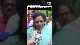 “We are there for cultured politics…” Tamilisai condemns goat slaughter video trolling Annamalai