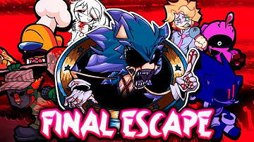 Final Escape KIRBO MIX but Every Turn a Different Character Sings 🎶⚡ (FNF Final Escape)