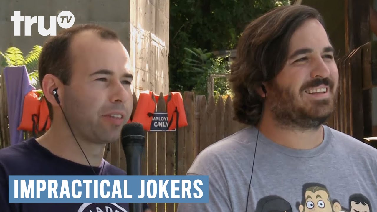 Impractical Jokers: Inside Jokes - Joe Can't Swim | truTV - YouTube