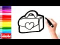 Menggambar dan Mewarnai Tas untuk Balita II drawing and painting bag for kids and kindergarten