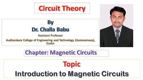 Introduction to magnetic circuits