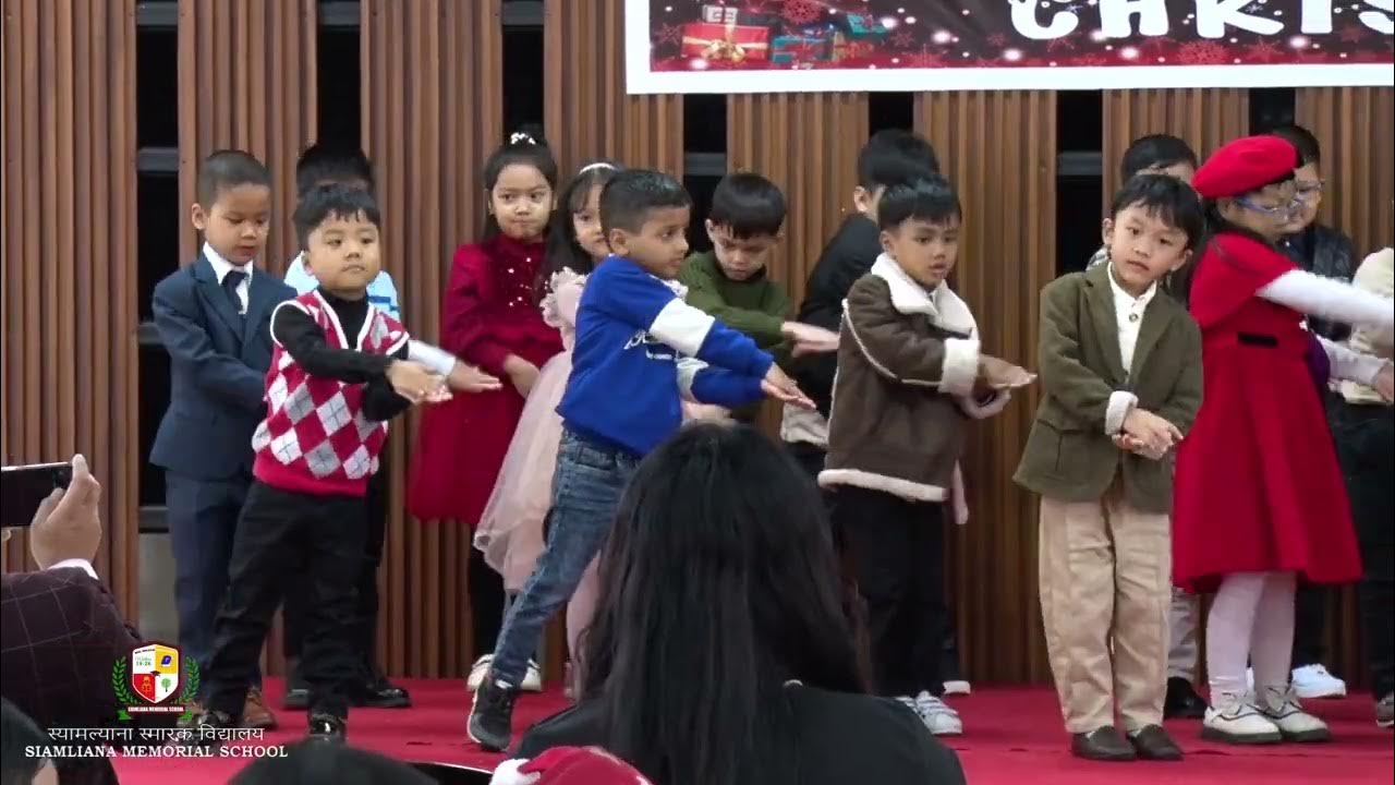 Siamliana Memorial School UKG Group Dance on the school's Advent