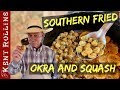 Southern Fried Okra and Yellow Squash
