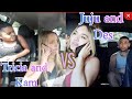 Tricia and Kam VS Juju and Des| Cheating in front of boyfriend&#39;s siblings prank |  Couple Goals.