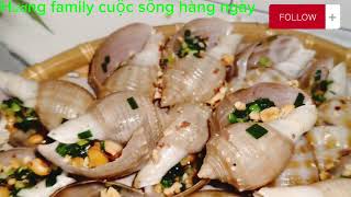 CÁCH LÀM ỐC TỎI NƯỚNG MỞ HÀNH NÊM GIA VỊ VỪA ĂN KHÔNG CẦN ĂN NƯỚC CHÂM,