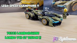 NEU: 76923 LEGO Speed Champions Lambo V12 GT Vision!