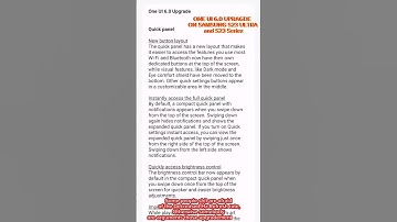 WHATS THE NEW? Of Samsung Upgrade for ONE UI 6.0 Android 14 (Pro & Cons) #samsungupgrade #android14