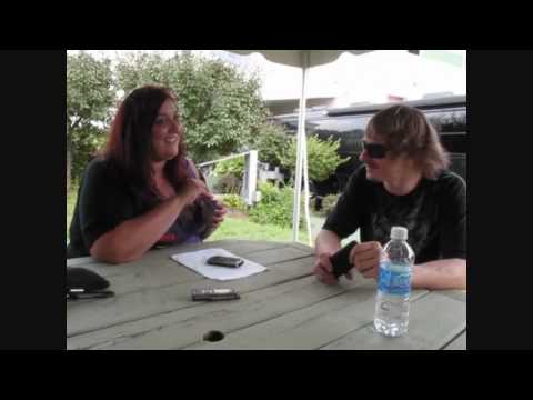 Part 3 - Interview with Ray Luzier, drummer of KORN - 7/24/10 Mayhem Festival in Hartford, CT