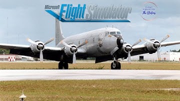 PMDG Douglas DC-6 | Full Flight from Leonora Australia to Perth | MSFS 2020 VATSIM LIVE ATC