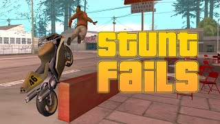 Stunt Fail Compilation Gta San Andreas