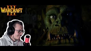 Warcraft III Intro - reaction. 13 years old!?! Hold's up amazingly.