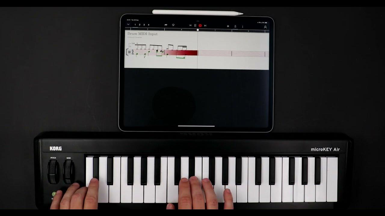 MIDI Capture StaffPad Tutorial YouTube