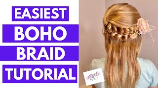 How to Do a Boho Side Braid