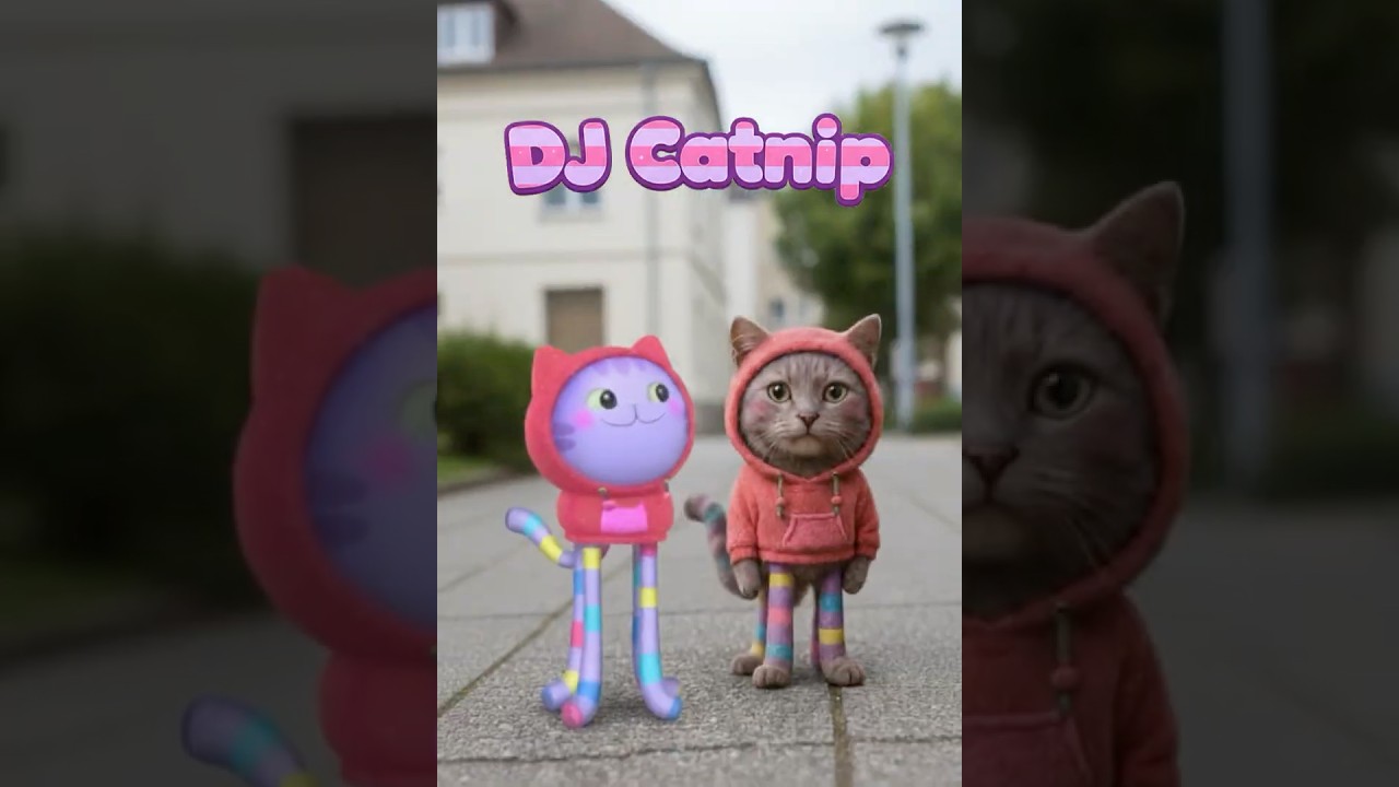 Turned Gabby’s Dollhouse Characters Into Real Cats!(AI Transforms)