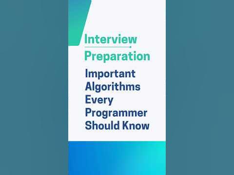 Important Algorithms every programmer should know #algorithms - YouTube