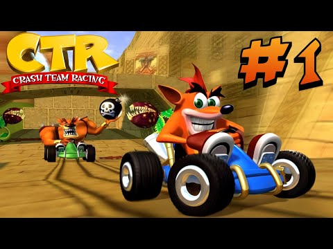 Прохождение Crash Team Racing | Часть 1
