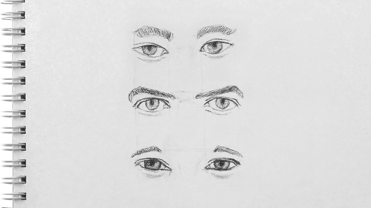 Easy eye sketch tutorial🤌🏻 #shorts #drawing #artwork #art