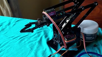 BRAZO ROBOTICO CON ARDUINO  PROGRAMACION