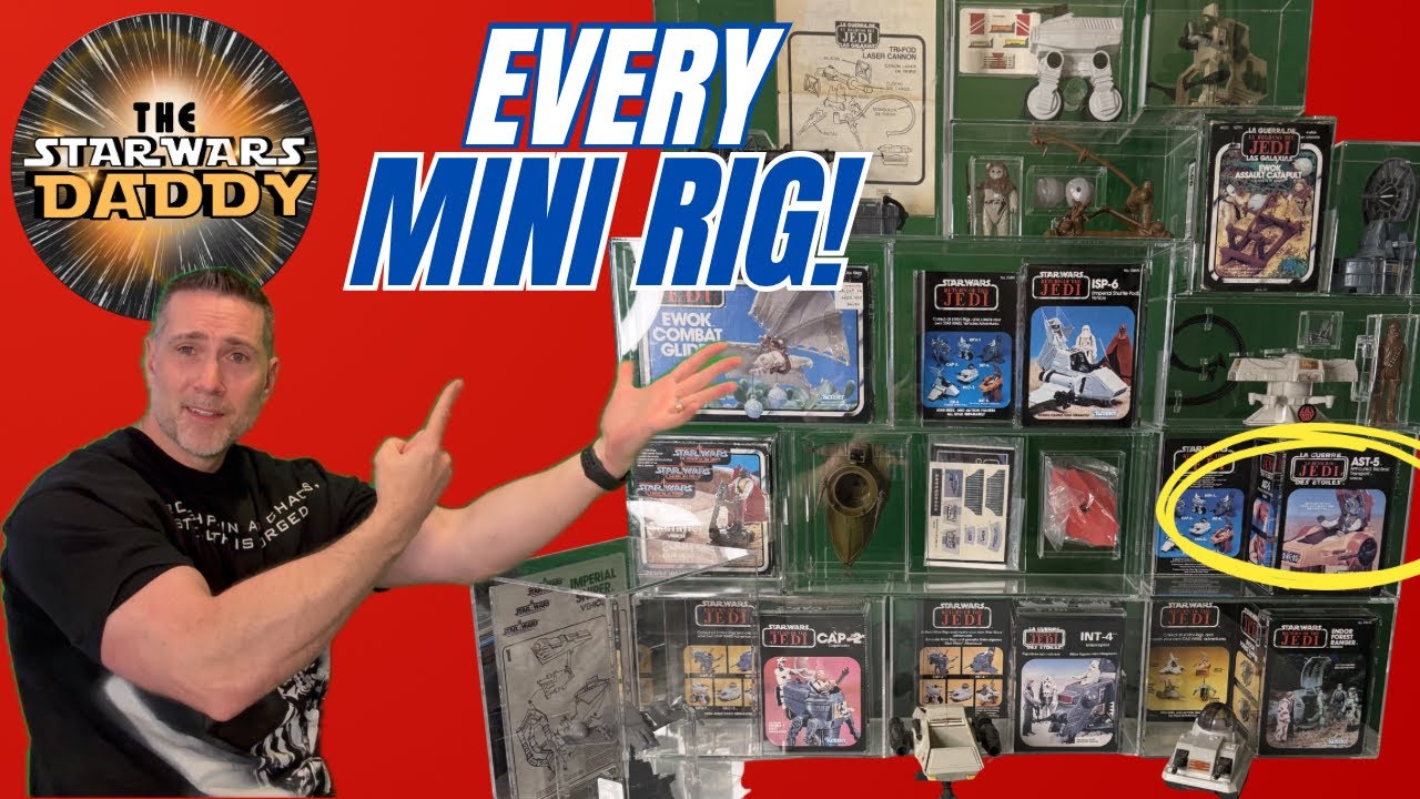 I Completed Every Kenner Mini Rig & Body Rig! The Ultimate Graded Star ...