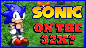 A 3D Sonic Game on the Sega 32X?!