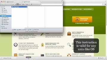 How to install kohana framework on UNIX (MAC, Linux, FreeBSD)