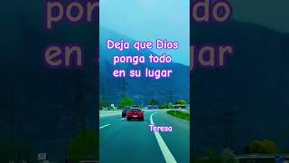 Deja todo en la mano de Dios #reflexionesdeldia #frases #palabradios #reflexion #oracionescristianas