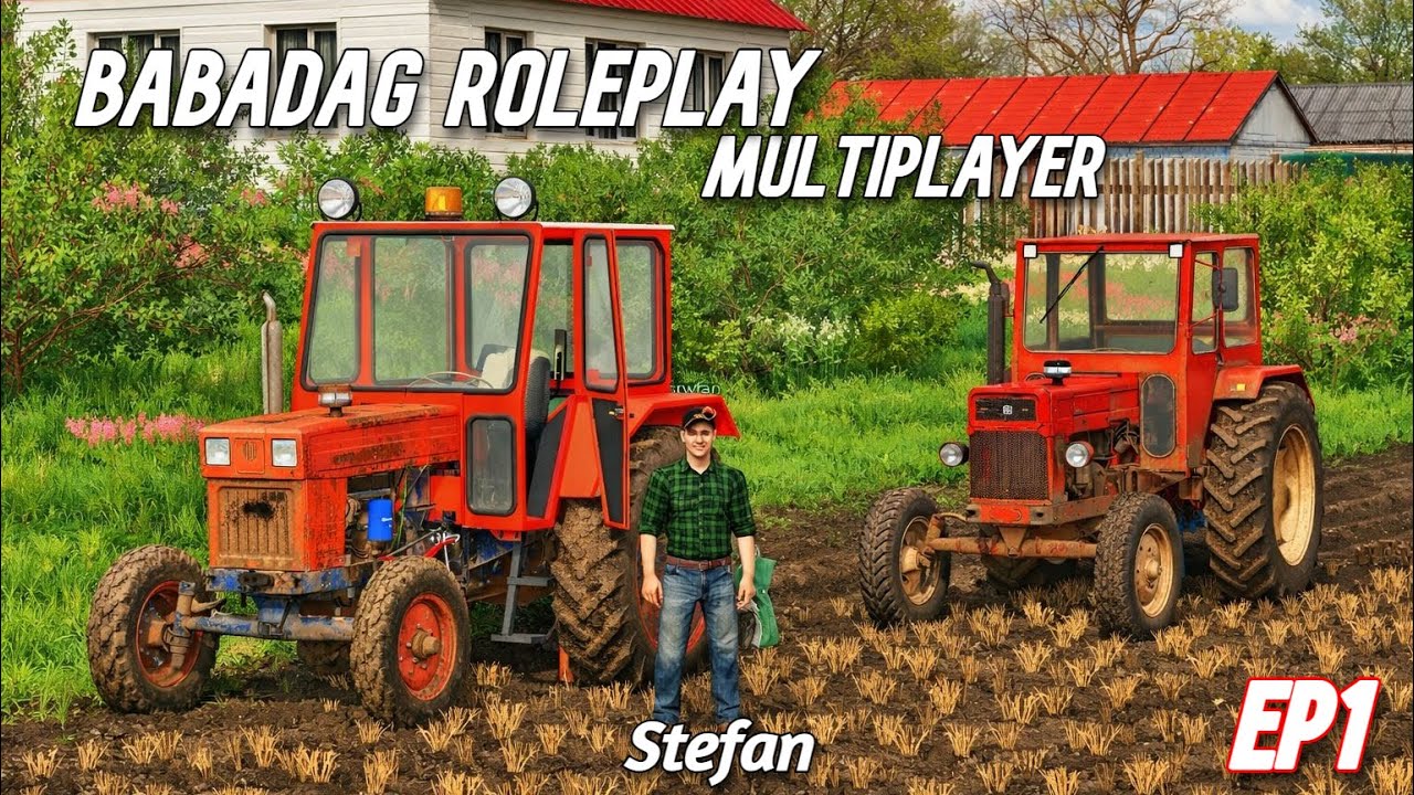 Babadag Roleplay Multiplayer///Începem de jos///Ep1///Farming Simulator 19