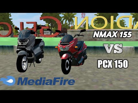 MOD MOTOR BUSSID  TERBARU PCX 150 vs NMAX 155 Full Anim 