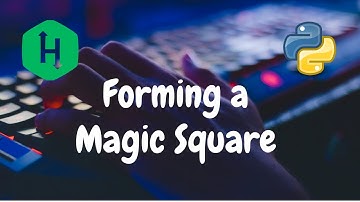 27 - Forming a Magic Square | Implementation | Hackerrank Solution | Python
