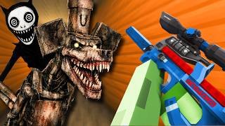 Hunting BIGGEST Horror Mods with guns FULL MOVIE