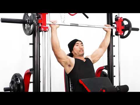 SM50 - แนะนำเก้าอี้เล่นเวท ในชุด - สมิท แมชชีน Smith Machine รุ่น SM50™