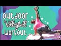 At home volleyball workout from beginners
