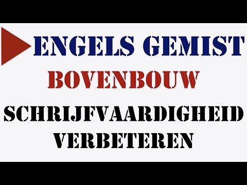 Schrijfvaardigheid verbeteren - BOVENBOUW