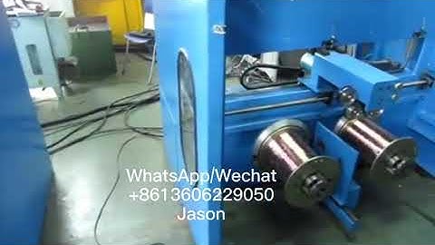 0.25-0.65mm copper wire drawing machine with online annealing ,2 bobbin take up