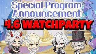 4.6 Livestream Special Program Watchparty  / Welkin Moon Giveaway On My Discord - Genshin Impact