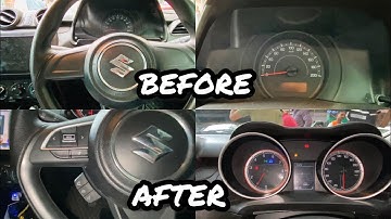 MY SWIFT SPEEDO METER CHANGE STYRING CONTROL CHANGE || NITIN CHAWDA