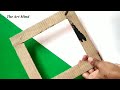 Beautiful photo frame idea  photo frame craft  the art mind