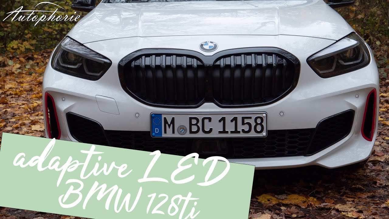 2021 BMW 128ti (F40): adaptive LED-Scheinwerfer Test [4K] - Autophorie  Extra 