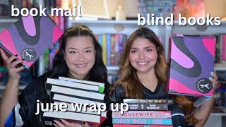  📚 Book Mail, Blind Books & June Reading Wrap Up