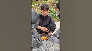 #全民抖包袱 #搞笑美食#搞笑视频 太热了 太热了 哈哈😄