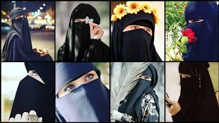 beautiful hijab girl's dpz for whatsapp🌹|Islamic black🖤 queen for whatsapp status|cute dpz & profile
