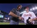 SF@ARI: Randy Johnson throws out first pitch の動画、YouTube動画。