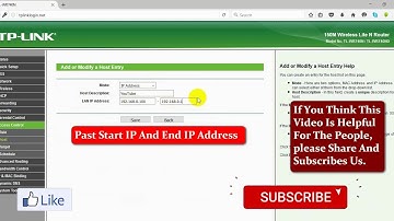 How To Block A Web Site From TP Link Router || Tech Review