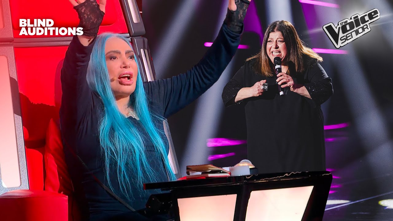 Patrizia è contesa tra i coach con “Amoreunicoamore” di Mina | The Voice Senior Blind Auditions