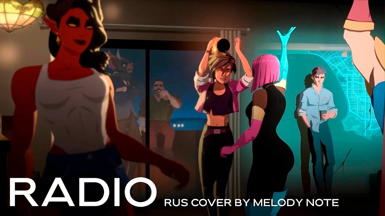 [ Dispatch на русском] Radio (RUS COVER by @MelodyNoteVtuber )